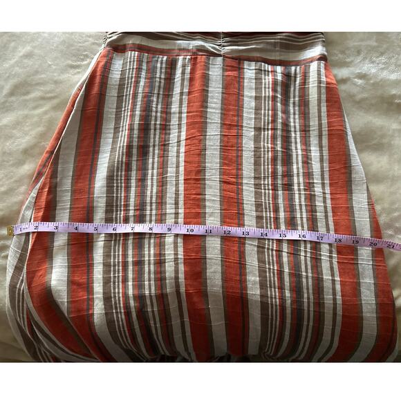 DISSH Stevie Linen Blend Striped Halter Dress 4 - Picture 7 of 10